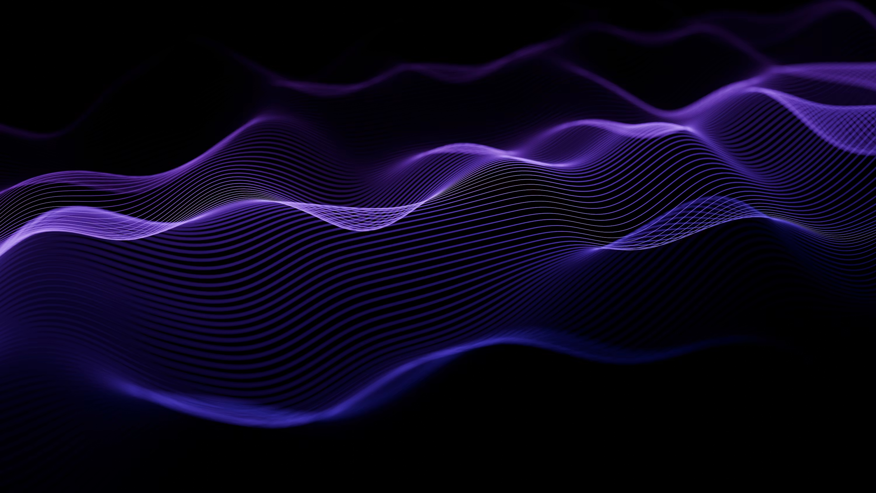 Abstract waves representing Sound Performance and intentional sound management